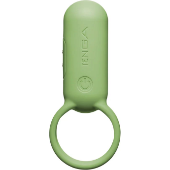 Эрекционное кольцо TENGA PAIRING с вибрацией, лайм